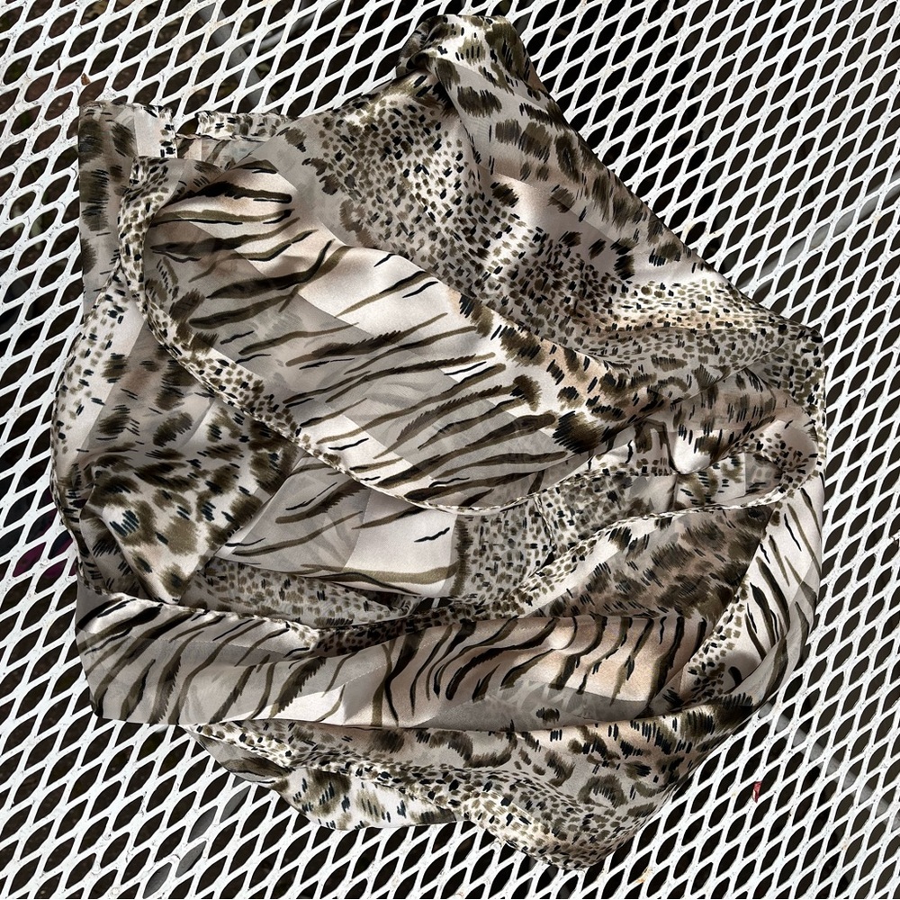Animal Print Scarf